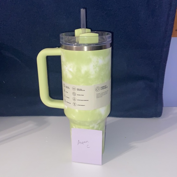 Stanley 40 oz Quencher - Citron Tie Dye - Picture 2 of 5